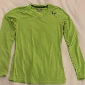 Under Armour Lime Green Performance Top
